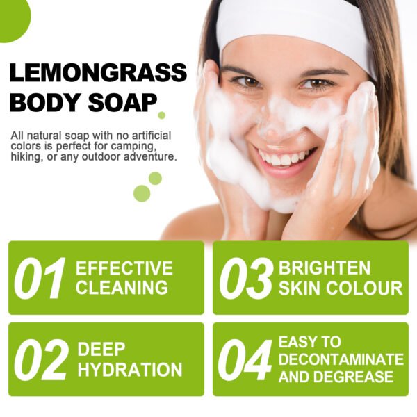Citronella Bath Soap Gently Cleanses Skin - Image 5
