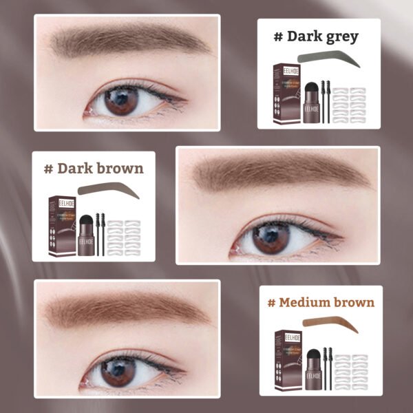 Lazy Eyebrows Fill Makeup Waterproof Powder - Image 4