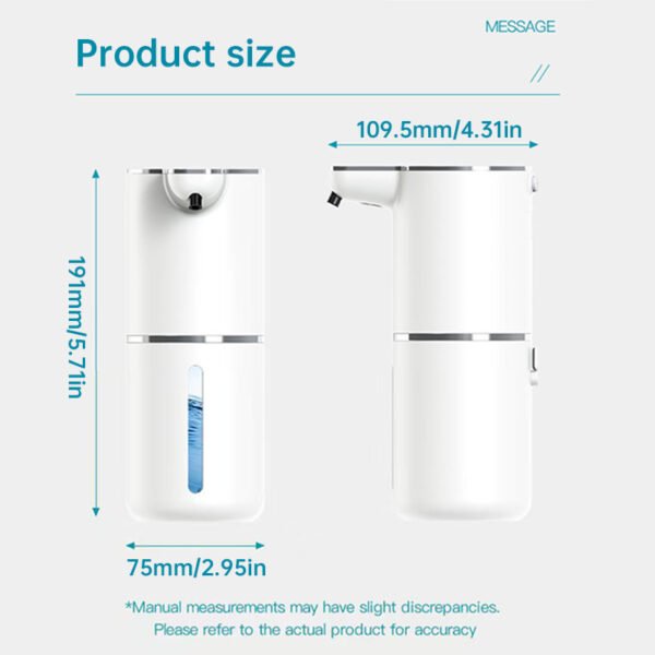 Touchless Sensor Soap Dispenser for Bathroom & Kitchen - Image 12