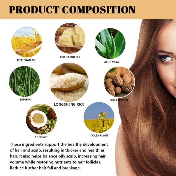 Rice Anti-Slip Shampoo Soap - Image 6