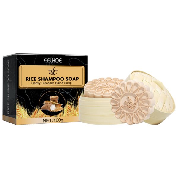 Rice Anti-Slip Shampoo Soap