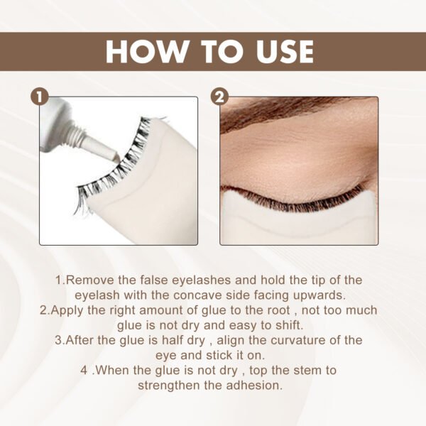 False Eyelash Curl Eye Eyeliner - Image 7