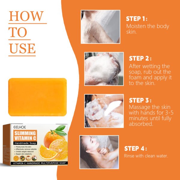 Slimming Vitamin C Soap Cleanses Body - Image 7