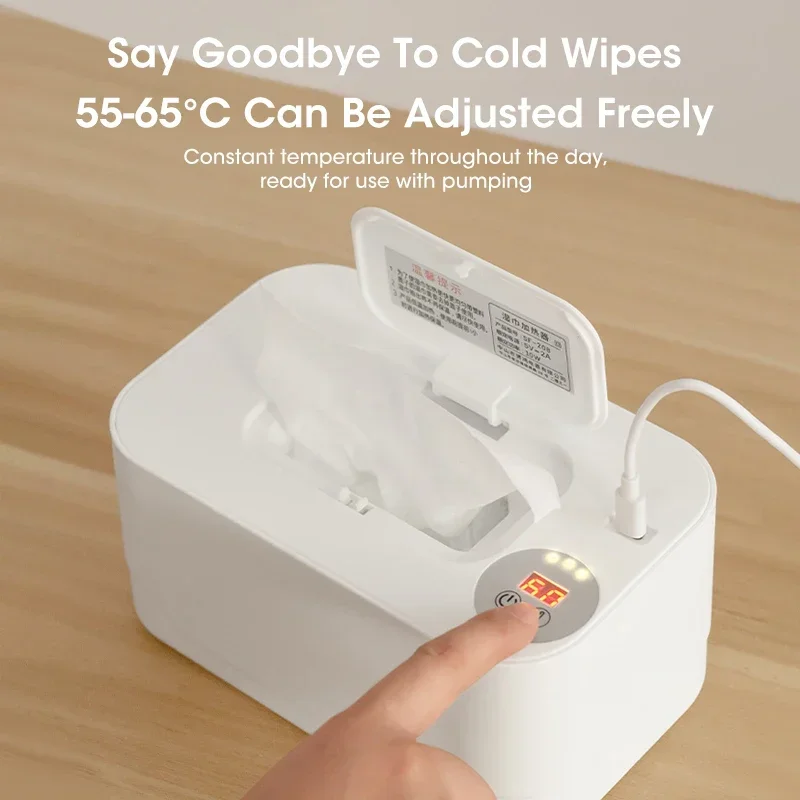 Baby Wet Towel Dispenser Portable USB Charger - Image 5
